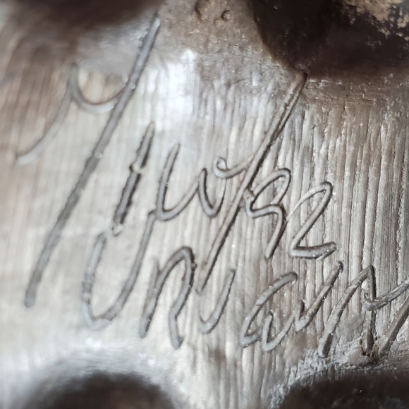 Signed Micol '92 Uruguay Beautiful Pottery Armadillo or Pangolin Original Micol - Picture 10 of 14